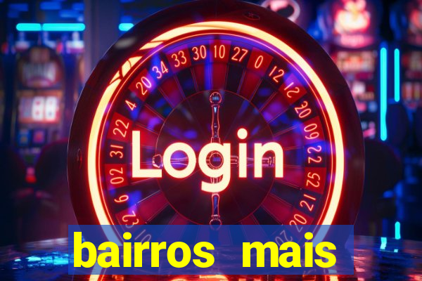 bairros mais perigosos de bh